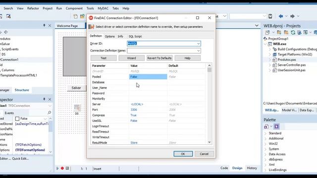 Curso de Delphi WEB - Aula 07 - Criando banco de dados mysql смотреть онлайн