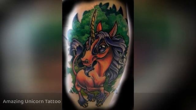 53 Best Unicorn Tattoo Designs For Women ! смотреть онлайн