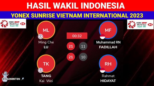 Hasil Badminton Hari Ini ¦ Hasil Sunrise Vietnam International Challenge 2023 ¦ Tomy Ke Semifinal смотреть онлайн