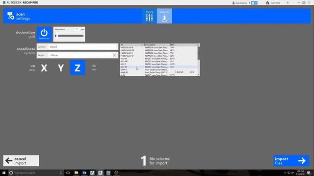 Cloud Compare Point Cloud Sampling to AutoCAD смотреть онлайн