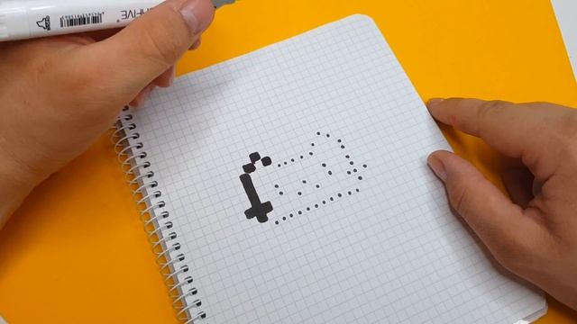 МИНИ КОТЕЙКА PIXEL ART !!! Рисуем по клеточкам CAT смотреть онлайн