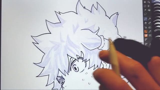Inking Samurai Izuku Midoriya - Realtime | Anime Manga Drawing Sketch смотреть онлайн