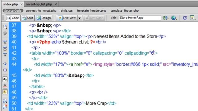 E-Commerce, PHP, mySQL, Dynamic Home Page смотреть онлайн