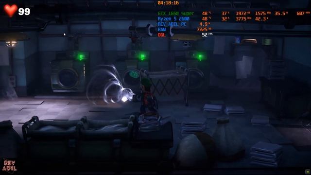 RYUJINX Luigis Mansion 3 PC Gameplay | Playable | Ryujinx Switch Emulator | 1080p | 2021 Updated