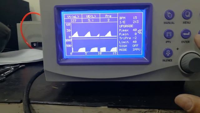 AR 902P Anesthesia Machine Test Before delivery смотреть онлайн