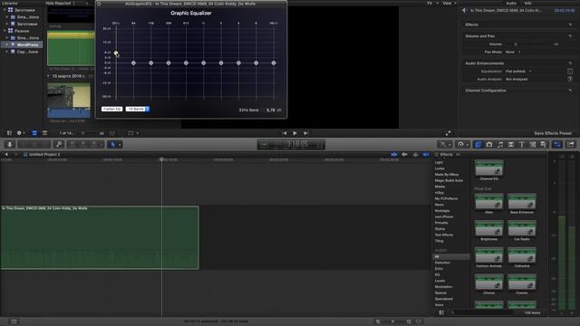 Монтаж видео в FCPX. Работа со звуком в Final Cut Pro X смотреть онлайн