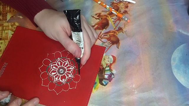 Роспись обложки на паспорт|Повторить сможет каждый смотреть онлайн