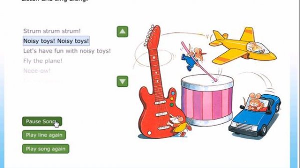 The noisy toys song