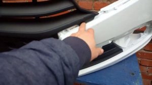 Бампер лада гранта фл сборка