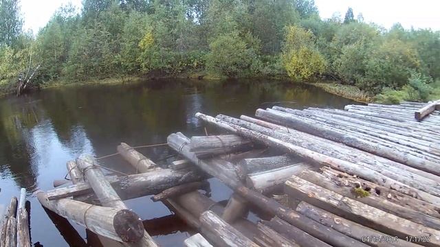 Завал на р. Пильва, посёлок Пильва, Пермский край, болотоход 24 и 35 л.с. смотреть онлайн