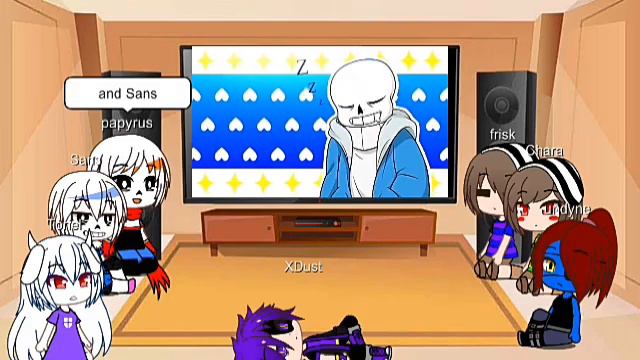 undertale react to dusttale (no thumbnail) read description смотреть онлайн