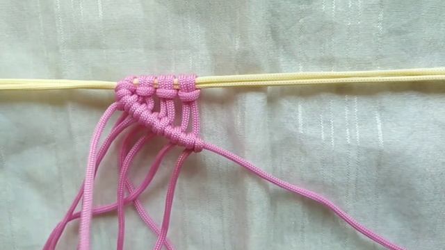 learn to macrame thread art day 1! macrume art !dhage ki bunawat sikhe step by step!#macrameart #ar смотреть онлайн