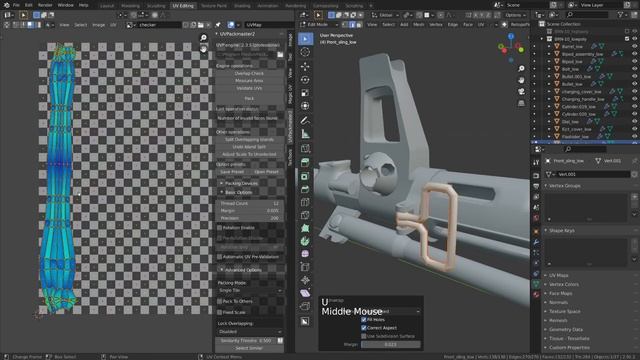 UV Unwrap Like a Pro in Blender (Textools and UVPackmaster Addons) смотреть онлайн