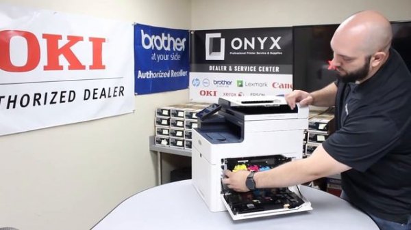 Xerox WorkCenter 6515 | Onyx Imaging | Tulsa Printer Repair | Replace Drums