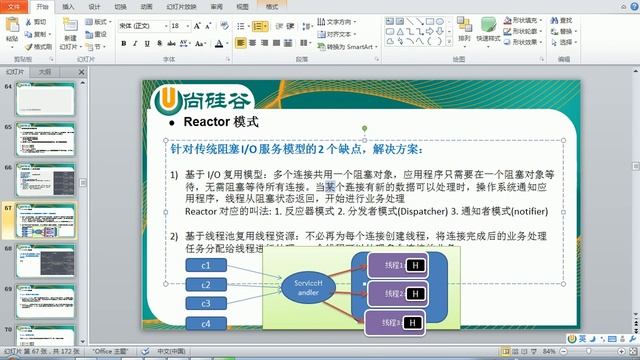 038 尚硅谷 Netty核心技术及源码剖析 Reactor模式图解剖析 смотреть онлайн