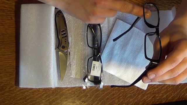 посылка из китая №94 очки для защиты глаз от излучения монитора смотреть онлайн