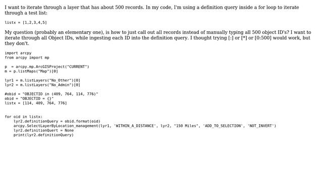 GIS: Defining Python List of Many values (2 Solutions!!) смотреть онлайн