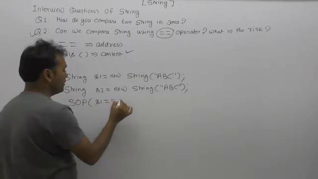How Do You Compare Two Strings In Java |Part152| Core Java By Java Professional смотреть онлайн
