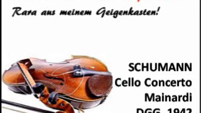 Robert Schumann Cello Concerto смотреть онлайн