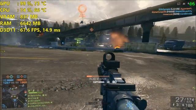 HD 5770 / 6770 1GB | Battlefield 4 - 720p, 900p, 1080p, Low & Medium settings смотреть онлайн