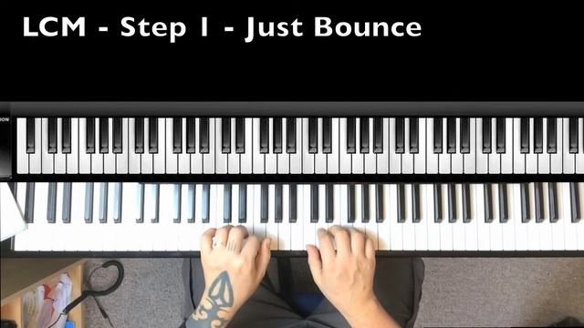 LCM piano - Step 1 - Just Bounce смотреть онлайн
