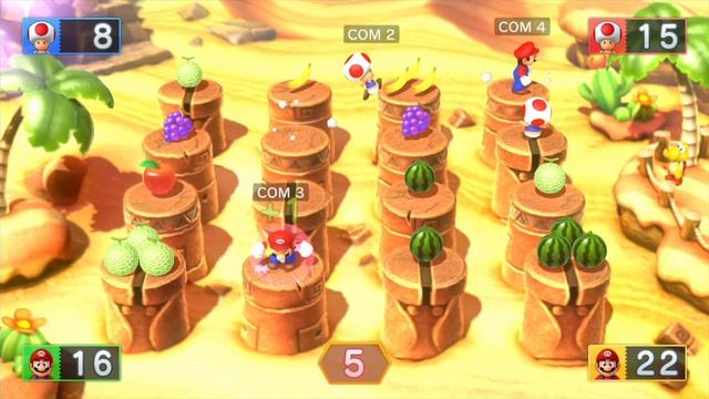 Mario Party 10 - Amiibo Party | 2 Player Toad Vs. 2 Player Mario (Master Difficulty) #30 MARIO CRAZ смотреть онлайн