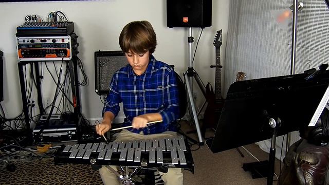Pamela Davis Music Studios Presents Ethan McLaughlin on Xylophone смотреть онлайн