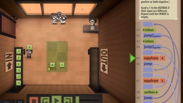 Human Resource Machine Level 17 смотреть онлайн