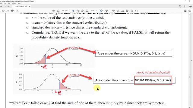 Hypothesis Testing for Mean (Known Population Standard Deviation) - Using Excel смотреть онлайн