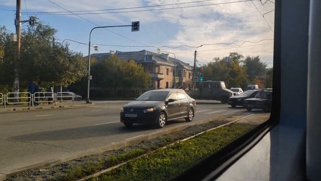 Поездка на трамвае 71-628-01 (2023 г.в) (борт 0068) маршрут 18 Г. Челябинск смотреть онлайн