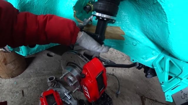 Ер.78 Установка тормозов STT. Собираем подвеску на МЯТУ. Треугольные рычаги. смотреть онлайн