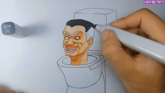 Drawing 11 Monsters In Game Garry's Mod Camera Men Skibidi Toilets Speaker Men