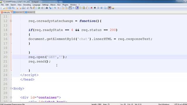 How to Make a Chat System in PHP & AJAX in Urdu/Hindi 6 of 6 смотреть онлайн