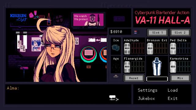 VA-11 Hall-A: Cyberpunk Bartender Action (Blind) - Episode 5: "Hacked" смотреть онлайн