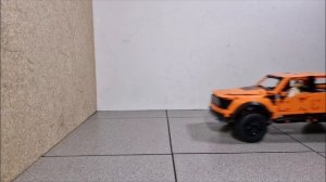 ЛЕГО МАШИНКИ...СТОЛКНОВЕНИЕ Форд Раптор СО СКОРОСТЬЮ 80 КМ/ч