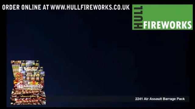 Hull Fireworks Air Assault Display Barrage Pack смотреть онлайн