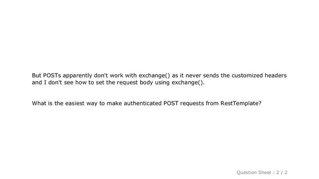Android : Making authenticated POST requests with Spring RestTemplate for Android смотреть онлайн
