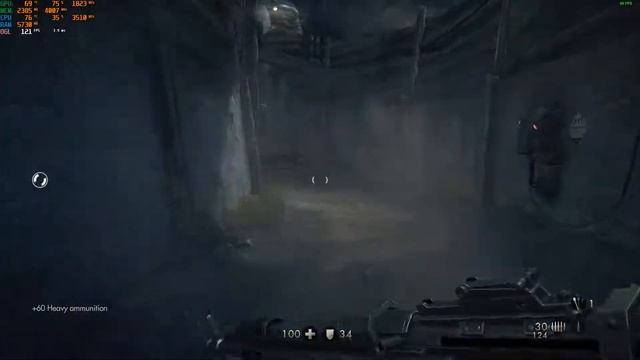 Wolfenstein The New Order MSi GL62MVR I7 7700HQ Nvidia GTX 1060 6GB Max Setting 1080p смотреть онлайн