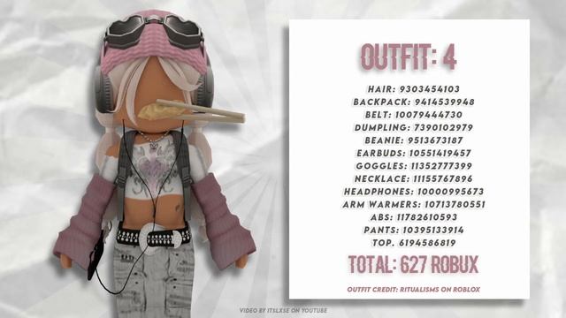 Roblox Outfits W/ CODES & LINKS || Itslxse ♡