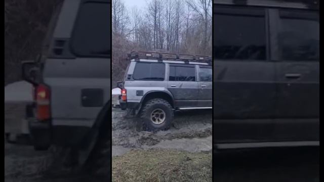 Турбо Nissan Patrol RB25det.оффроад. Бездорожье.