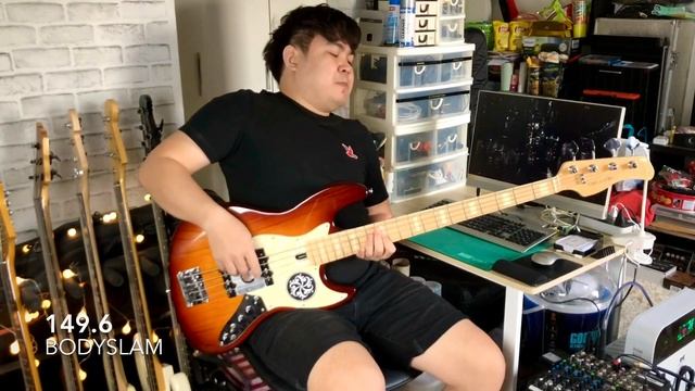 149.6 - Bodyslam [ Bass Cover By Champ ] เสียงจาก Zoom B1 смотреть онлайн