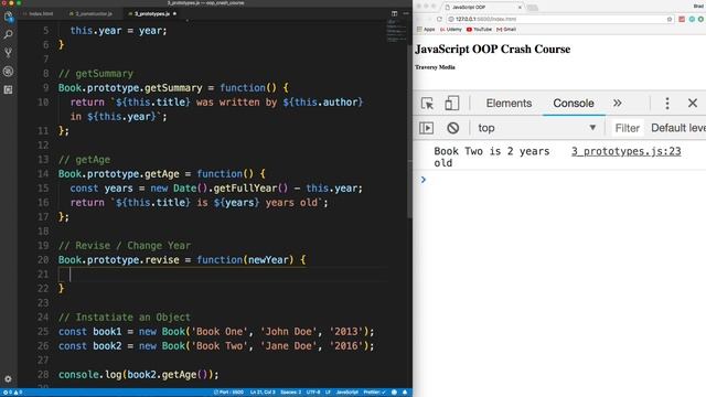 JavaScript OOP Crash Course (ES5 & ES6) смотреть онлайн