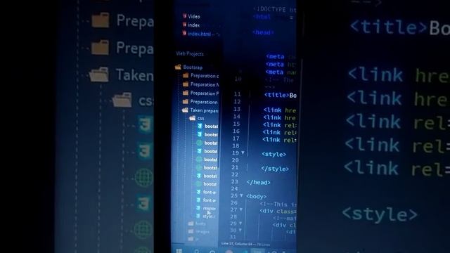 Part 6: How to create a website of Taken Template using HTML CSS Bootstrap Project in Front-End смотреть онлайн