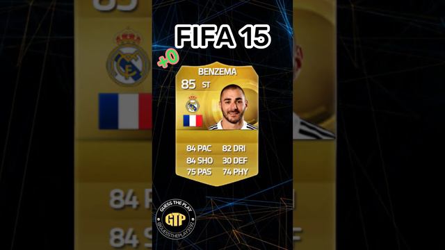 Karim Benzema Fifa Evolution 2006-2023 ALL FIFA'S #benzema #realmadrid #fifa23 #fifaevolution смотреть онлайн