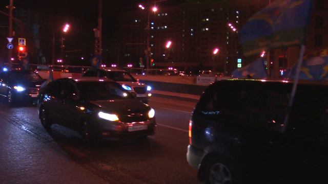День ВДВ в Москве (в ночь с 1 на 2 августа 2017 года) смотреть онлайн