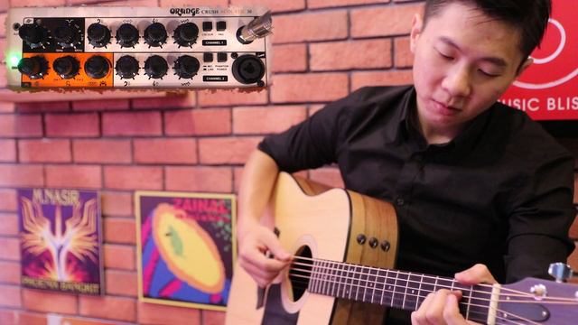 Orange Crush Acoustic 30 Acoustic Amplifier Demo featuring Andy Chong смотреть онлайн