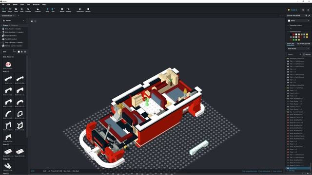Lego Creator Expert Volkswagen T1 Camper Van 10220 done in Studio 2.0 смотреть онлайн