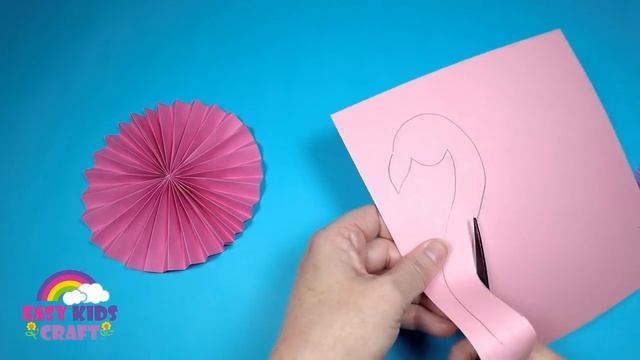 How to Make a Paper Flamingo | Paper Crafts for Kids смотреть онлайн