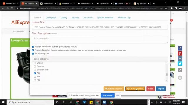 Alishark/Wooshark AliExpress Product Import Tutorial : Wordpress E-Commerce Mastery- How to use смотреть онлайн