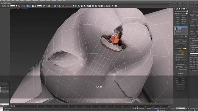 texturing of a cat in photoshop. смотреть онлайн